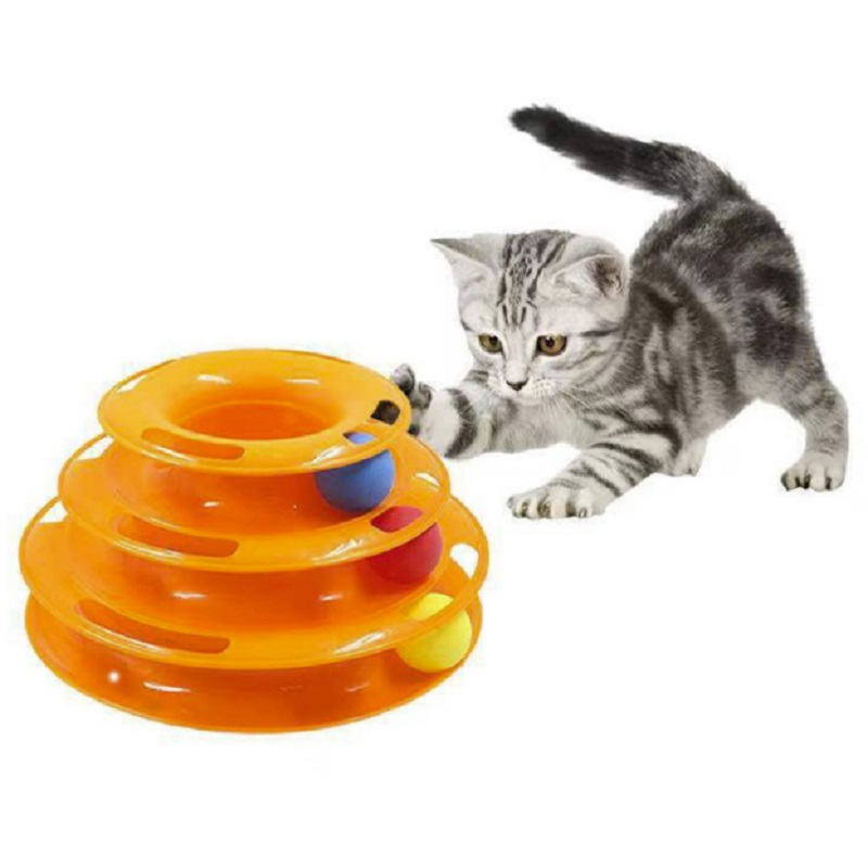 Three-Layer Cat turntable Toy